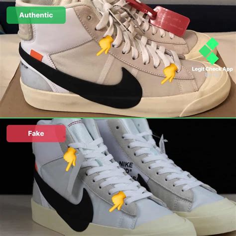 nike off white blazer real vs fake|nike blazer off white scam.